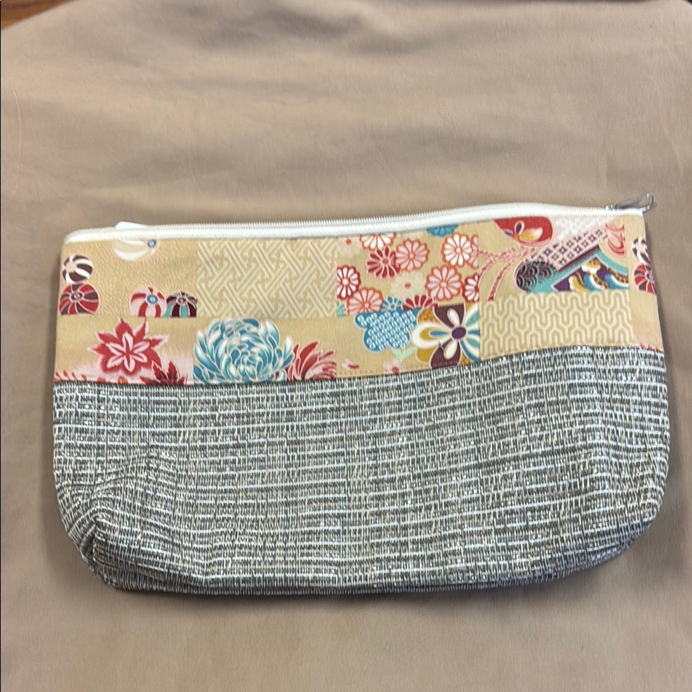 Japanese themed Patchwork Clutch